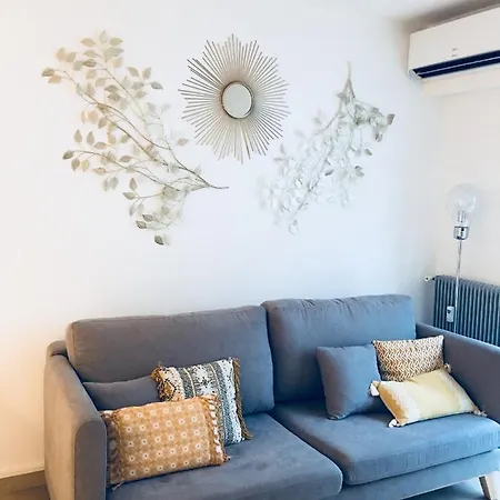 公寓 Superbe Dernier Etage Avec 2 Terrasses En Plein Centre 昂蒂布